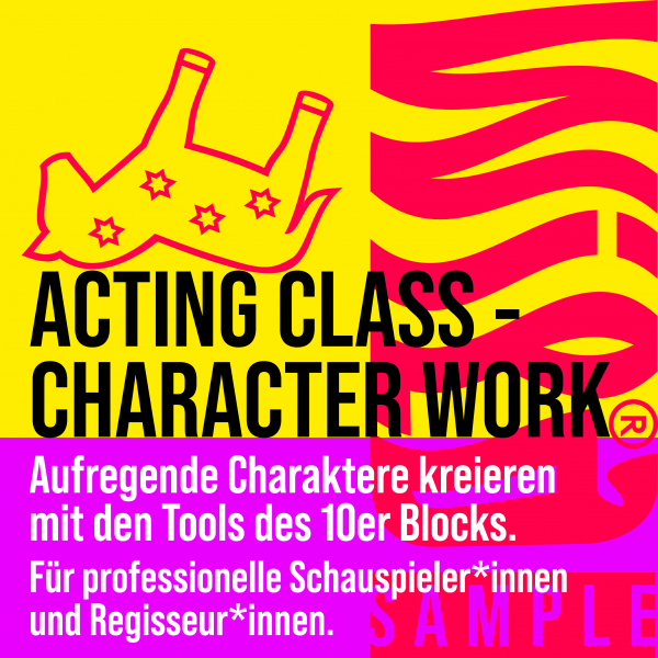 ACTING CLASS - CHARACTER WORK